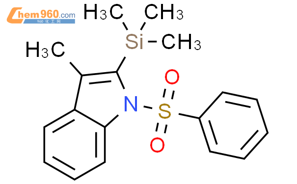 477951 62 5 1H Indole 3 Methyl 1 Phenylsulfonyl 2 Trimethylsilyl