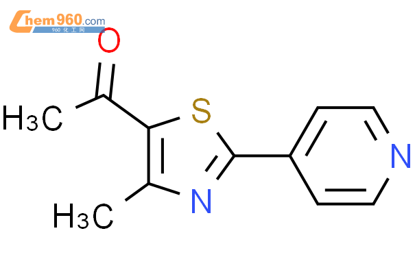 478077 75 7 1 4 Methyl 2 pyridin 4 yl thiazol 5 yl ethanoneCAS号