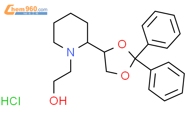 Diphenyl Dioxolan Yl Piperidin Yl Ethanol