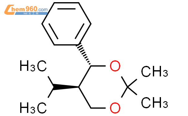 482662 40 8 1 3 Dioxane 2 2 Dimethyl 5 1 Methylethyl 4 Phenyl 4R