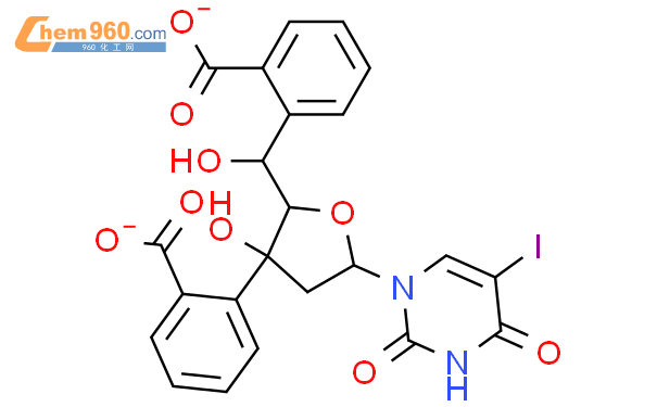 4833 07 2 2 Deoxy 5 iodouridine 3 5 Dibenzoate化学式结构式分子式mol