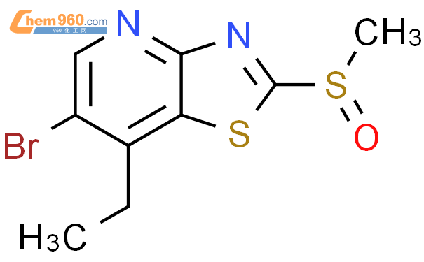 Thiazolo B Pyridine Bromo Ethyl Methylsulfinyl