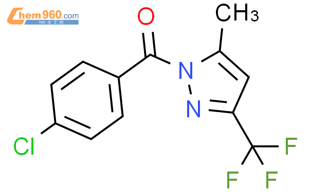 490014 28 3 4 Chloro Phenyl 5 Methyl 3 Trifluoromethyl Pyrazol 1 Yl