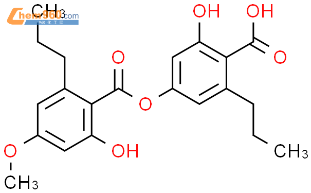 491 62 3 Benzoic Acid 2 Hydroxy 4 2 Hydroxy 4 Methoxy 6 Propylbenzoyl