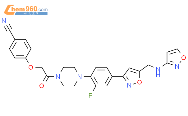 Piperazine Cyanophenoxy Acetyl Fluoro