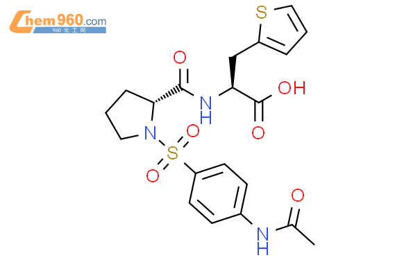 493044 58 9 L Alanine 1 4 Acetylamino Phenyl Sulfonyl D Prolyl 3