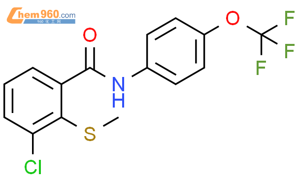 494208 42 3 Benzamide 3 Chloro 2 Methylthio N 4 Trifluoromethoxy