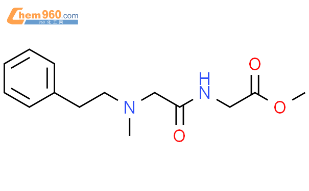 494213 09 1 Glycine N Methyl N 2 Phenylethyl Glycyl Methyl EsterCAS