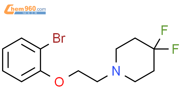 Piperidine Bromophenoxy Ethyl Difluoro Cas