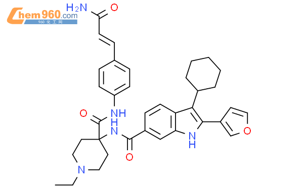 494855 55 9 1H Indole 6 Carboxamide N 4 4 1E 3 Amino 3 Oxo 1