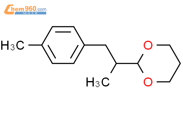 494859 75 5 1 3 Dioxane 2 1 methyl 2 4 methylphenyl ethyl CAS号