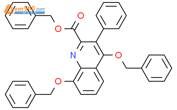 495410 07 6 2 Quinolinecarboxylic Acid 3 Phenyl 4 8 Bis Phenylmethoxy