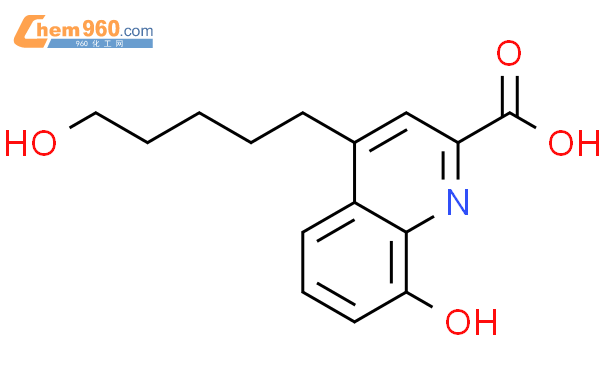 495410 64 5 2 Quinolinecarboxylic Acid 8 Hydroxy 4 5 Hydroxypentyl