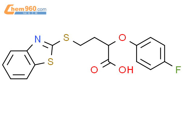 496049 81 1 Butanoic Acid 4 2 Benzothiazolylthio 2 4 Fluorophenoxy