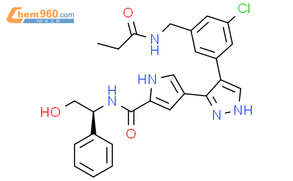 H Pyrrole Carboxamide Chloro Oxopropyl