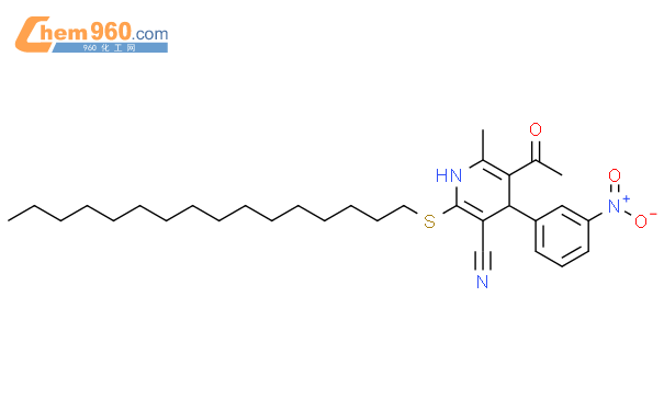 497066 69 0 3 Pyridinecarbonitrile 5 Acetyl 2 Hexadecylthio 1 4