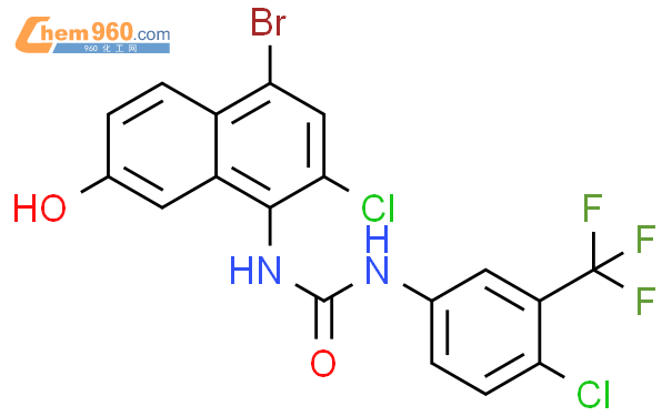 Urea N Bromo Chloro Hydroxy Naphthalenyl N