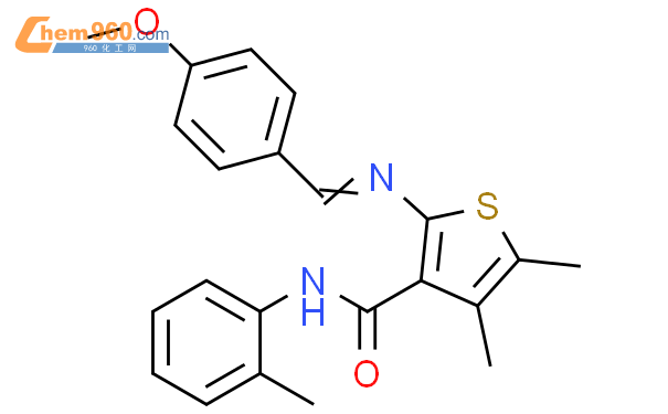 Thiophenecarboxamide Methoxyphenyl Methylene Amino