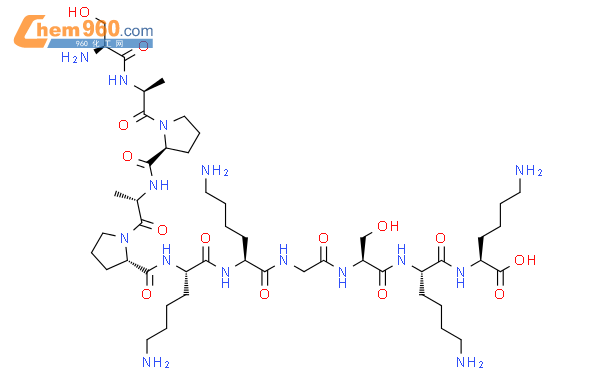 L Lysine L Seryl L Alanyl L Prolyl L Alanyl L Prolyl L