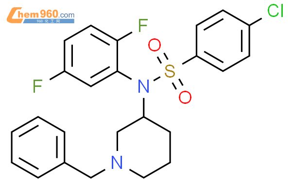 Benzenesulfonamide Chloro N Difluorophenyl N