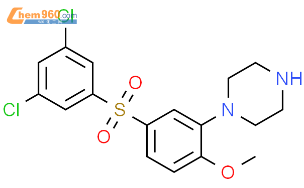 497957 07 0 Piperazine 1 5 3 5 Dichlorophenyl Sulfonyl 2