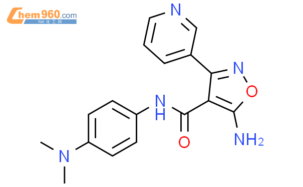 498018 96 5 4 Isoxazolecarboxamide 5 Amino N 4 Dimethylamino Phenyl