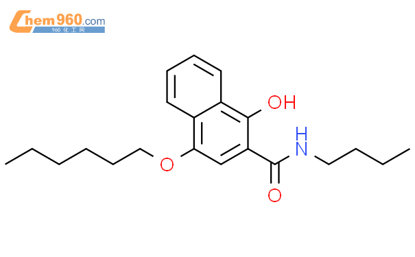 Naphthalenecarboxamide N Butyl Hexyloxy Hydroxy