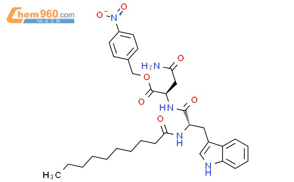 500872 18 4 D Asparagine N 1 Oxodecyl L Tryptophyl 4 Nitrophenyl