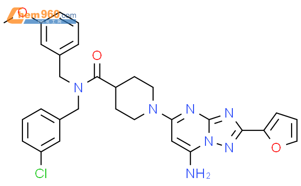 Piperidinecarboxamide Amino Furanyl