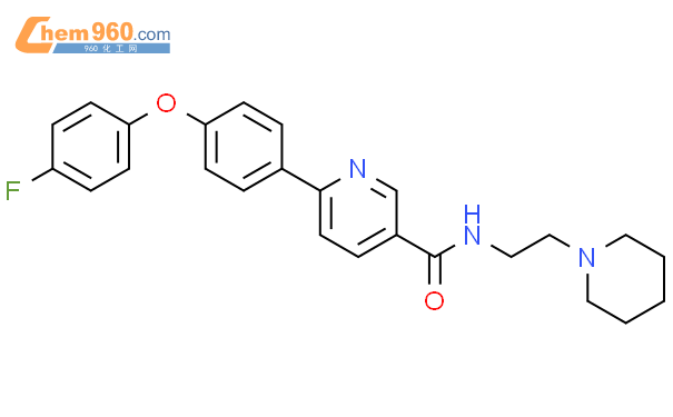 501667 40 9 3 Pyridinecarboxamide 6 4 4 Fluorophenoxy Phenyl N 2 1