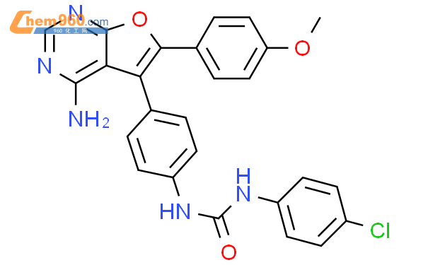 Urea N Amino Methoxyphenyl Furo D Pyrimidin