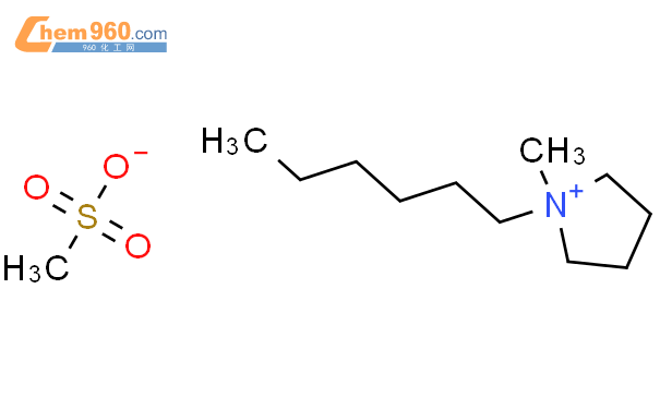 501943 06 2 Pyrrolidinium 1 hexyl 1 methyl methanesulfonateCAS号