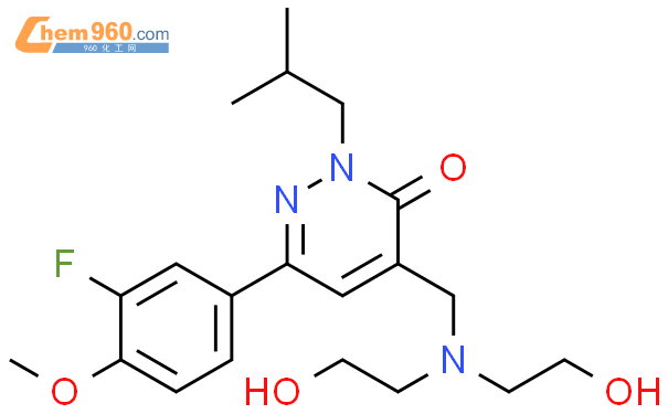 H Pyridazinone Bis Hydroxyethyl Amino Methyl