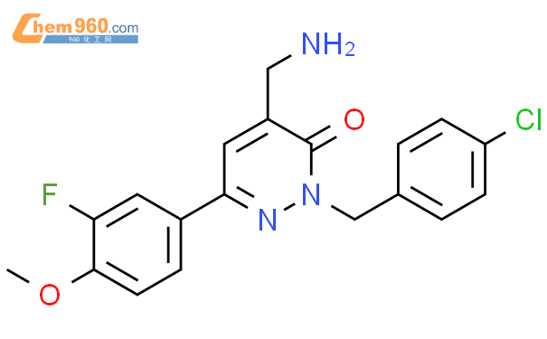 503824 75 7 3 2H Pyridazinone 4 Aminomethyl 2 4 Chlorophenyl