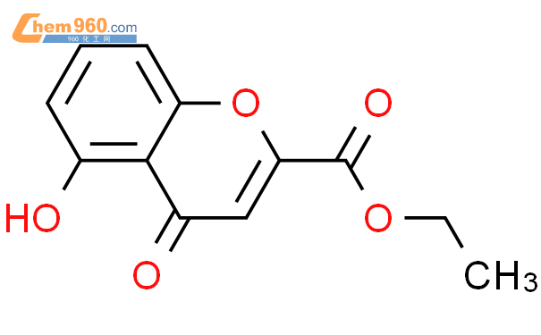 Ethyl Hydroxy Oxochromene Carboxylate Mol