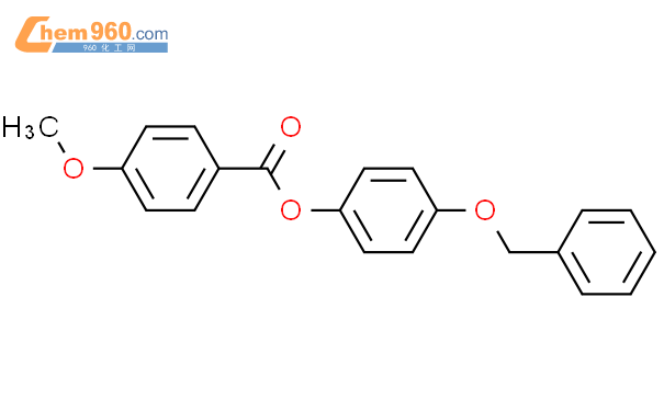 50649 79 1 Benzoic acid 4 methoxy 4 phenylmethoxy phenyl ester化学式