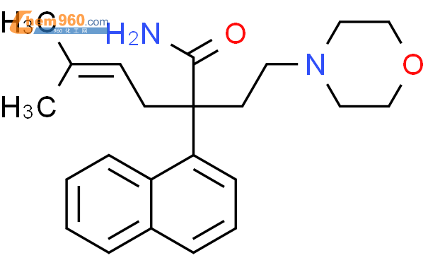 5 methyl 2 2 morpholin 4 yl ethyl 2 naphthalen 1 yl hex 4 enamide厂家