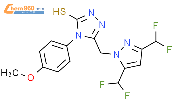 Bis Difluoromethyl H Pyrazol Yl Methyl