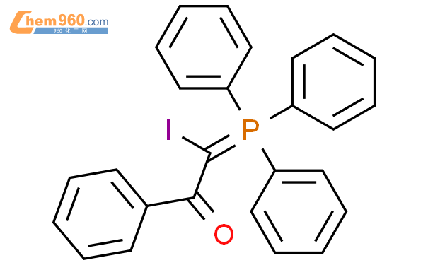 5137 95 1 Ethanone 2 iodo 1 phenyl 2 triphenylphosphoranylidene 化学式