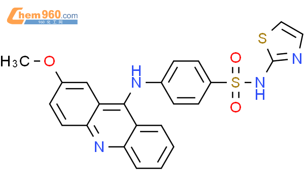 Benzenesulfonamide Methoxy Acridinyl Amino N