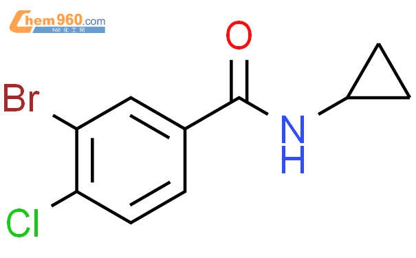 515135 61 2 3 bromo 4 chloro N cyclopropylbenzamideCAS号 515135 61 2 3