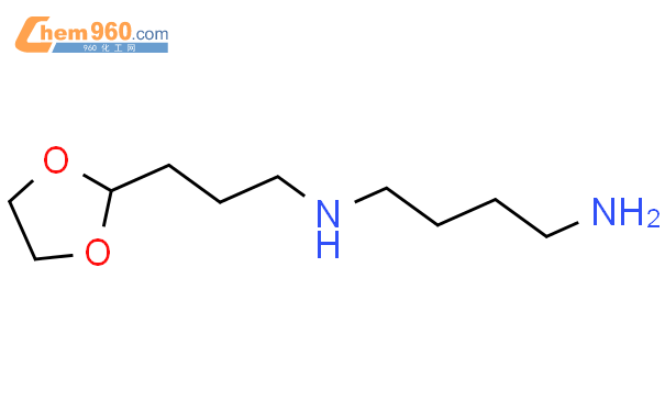 515145 51 4 1 4 BUTANEDIAMINE N 3 1 3 DIOXOLAN 2 YL PROPYL 化学式结构式