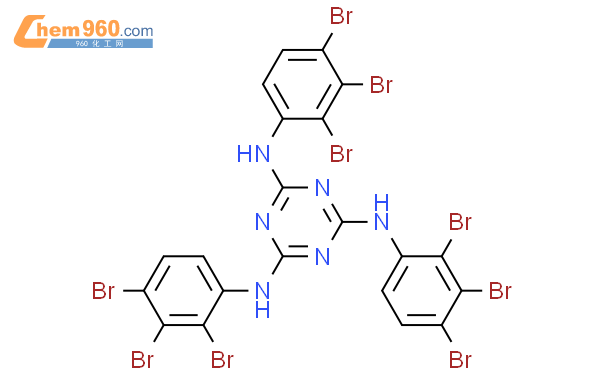 51775 41 8 1 3 5 Triazine 2 4 6 Triamine N N N Tris Tribromophenyl