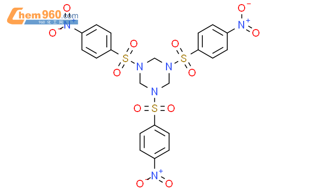 Triazine Hexahydro Tris Nitrophenyl Sulfonyl