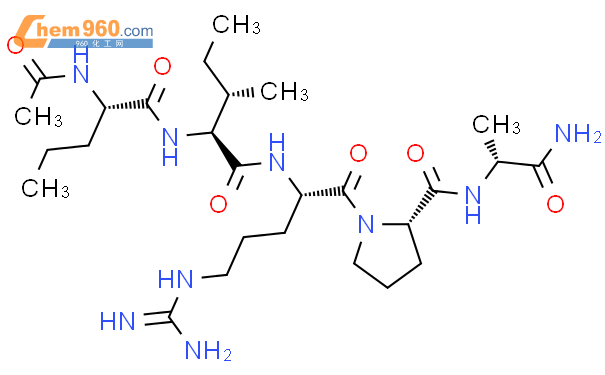 D Alaninamide N Acetyl L Norvalyl L Isoleucyl L Arginyl L