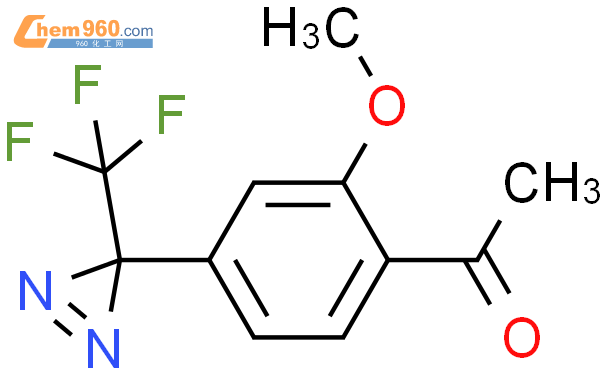 523227 14 7 ETHANONE 1 2 METHOXY 4 3 TRIFLUOROMETHYL 3H DIAZIRIN 3