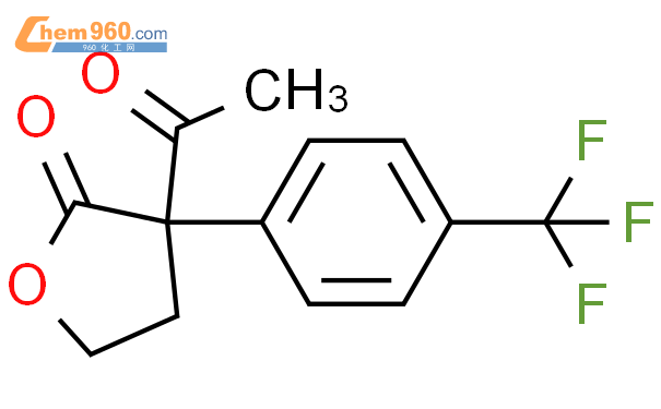 524937 52 8 2 3H FURANONE 3 ACETYLDIHYDRO 3 4 TRIFLUOROMETHYL