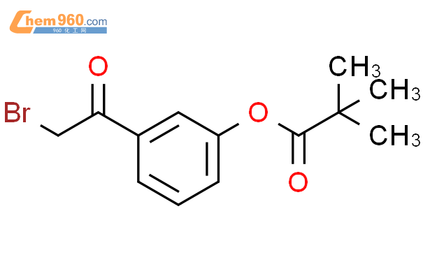 53130 36 2 PROPANOIC ACID 2 2 DIMETHYL 3 BROMOACETYL PHENYL ESTER化学