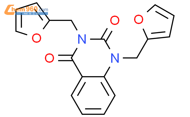 H H Quinazolinedione Bis Furanylmethyl