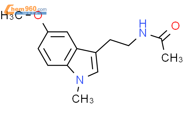 53350 25 7 Acetamide N 2 5 Methoxy 1 Methyl 1H Indol 3 Yl Ethyl CAS